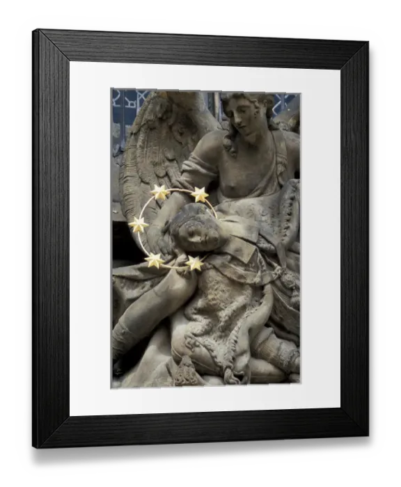 Framed Print : Europe, Czech Republic, Prague, Castle exterior