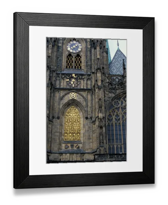 Framed Print : Europe, Czech Republic, Prague, Castle exterior