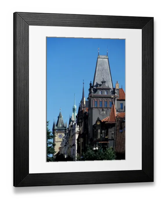 Framed Print : Europe, Czech Republic, Prague, castle