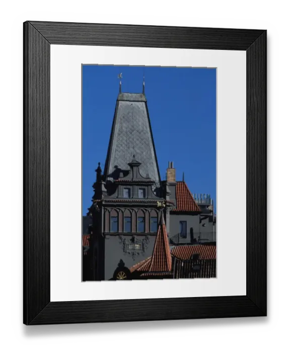 Framed Print : Europe, Czech Republic, Prague, castle Framed Print : Europe, Czech Republic, Prague, castle