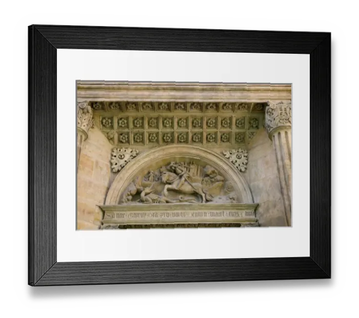 Framed Print : Architectural details of Old Royal Palace within Prague Castle, Czech Republic Framed Print : Architectural details of Old Royal Palace within Prague Castle, Czech Republic