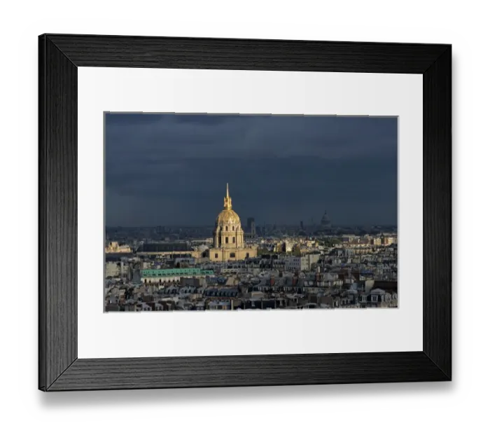 Framed Print : Dome of Les Invalides; Paris; France Framed Print : Dome of Les Invalides; Paris; France