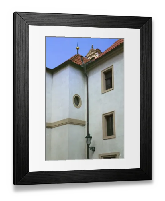 Framed Print : Historical buildings in old town, Prague, Czech Republic