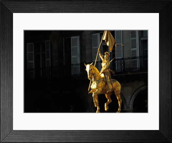 Framed Print : Statue of Joan of Arc; Place des Pyamides; Paris; France Framed Print : Statue of Joan of Arc; Place des Pyamides; Paris; France