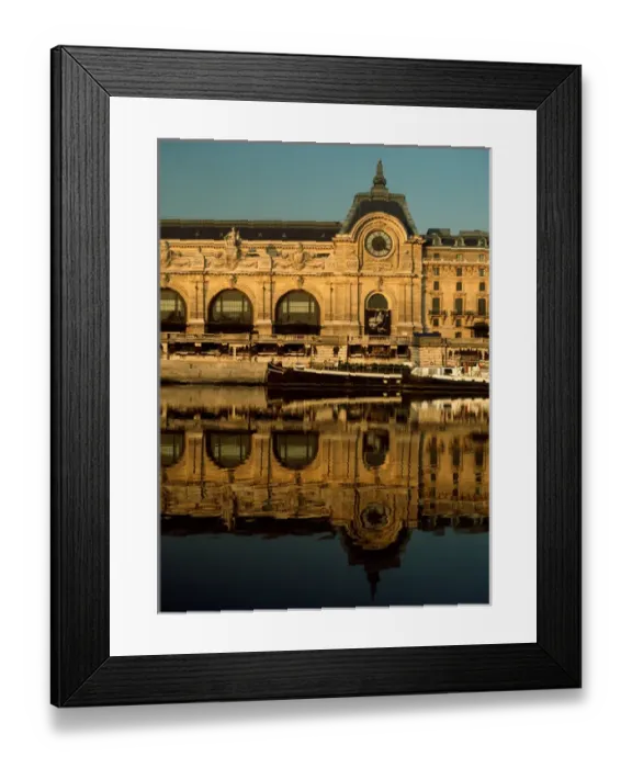 Framed Print : Musee d Orsay, Seine, Paris, France