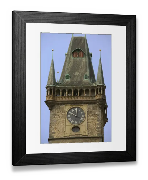 Framed Print : Powder Tower, Czech Republic, prague