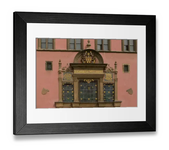 Framed Print : architectural detail, Czech Republic, prague