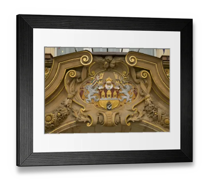 Framed Print : architectural detail, Czech Republic, prague Framed Print : architectural detail, Czech Republic, prague