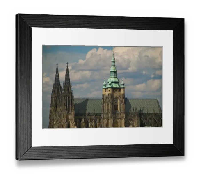 Framed Print : St. Vituss Cathedral / Prague Castle, Czech Republic, prague Framed Print : St. Vituss Cathedral / Prague Castle, Czech Republic, prague