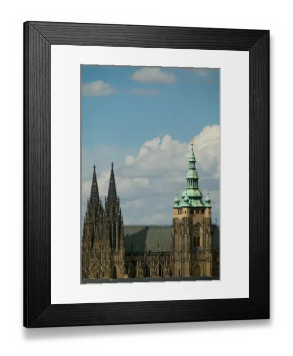 Framed Print : St. Vituss Cathedral / Prague Castle, Czech Republic, prague Framed Print : St. Vituss Cathedral / Prague Castle, Czech Republic, prague