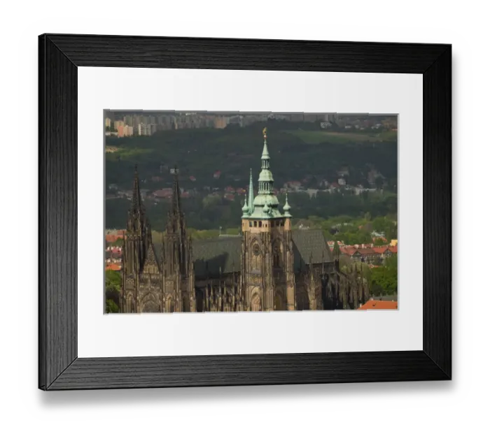Framed Print : St. Vituss Cathedral / Prague Castle, Czech Republic, prague Framed Print : St. Vituss Cathedral / Prague Castle, Czech Republic, prague