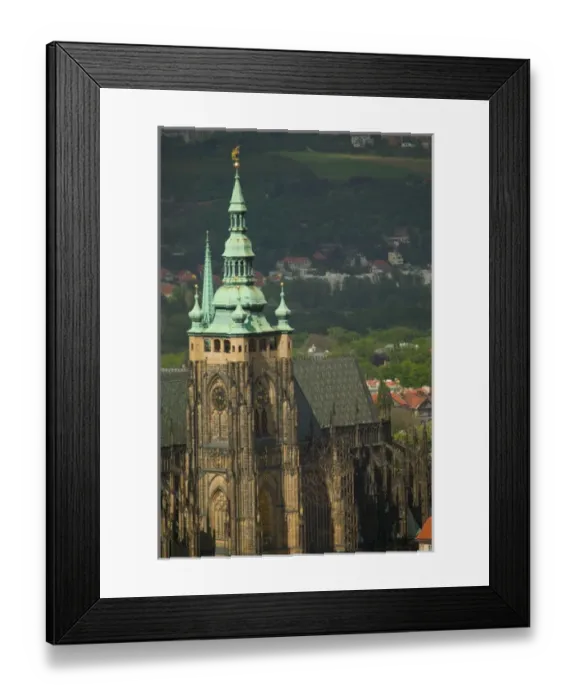 Framed Print : St. Vituss Cathedral / Prague Castle, Czech Republic, prague Framed Print : St. Vituss Cathedral / Prague Castle, Czech Republic, prague