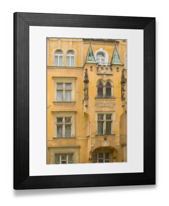 Framed Print : historic building, Czech Republic, prague