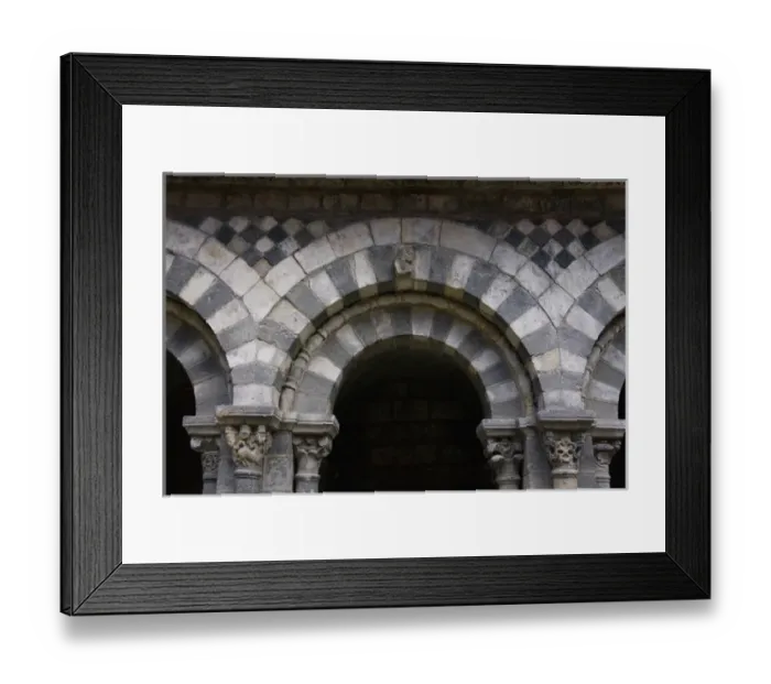 Framed Print : FRANCE, Auvergne Region, Haute-Loire Department. Since the Middle Ages pilgrims