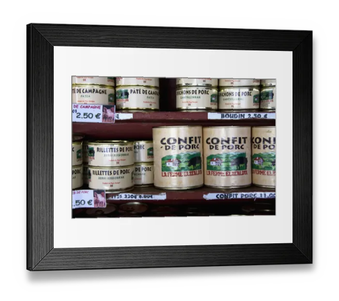 Framed Print : FRANCE, Acquitaine region, Bayonne, Saint-Jean-Pied-de-Port. Weekly Farmer s
