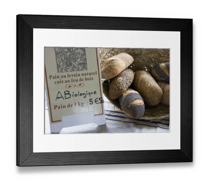 Framed Print : FRANCE, Acquitaine region, Bayonne, Saint-Jean-Pied-de-Port. Weekly Farmer s