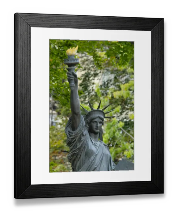 Framed Print : 03. France, Paris, Statue of Liberty in Luxembourg Gardens Framed Print : 03. France, Paris, Statue of Liberty in Luxembourg Gardens