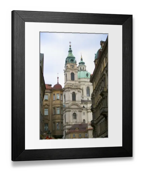 Framed Print : St. Nicholass Church, Czech Republic, prague