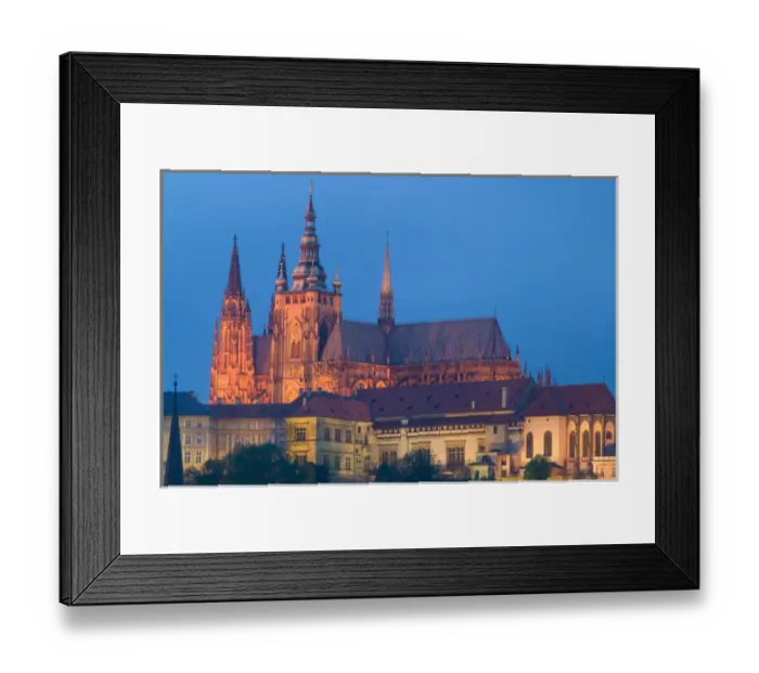Framed Print : St. Vitus Cathedral  /  Prague Castle, Czech Republic, prague