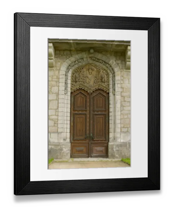 Framed Print : door, Hluboka Castle, Czech Republic, Ceske Budejovice Framed Print : door, Hluboka Castle, Czech Republic, Ceske Budejovice