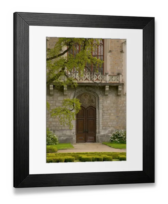 Framed Print : door, Hluboka Castle, Czech Republic, Ceske Budejovice Framed Print : door, Hluboka Castle, Czech Republic, Ceske Budejovice
