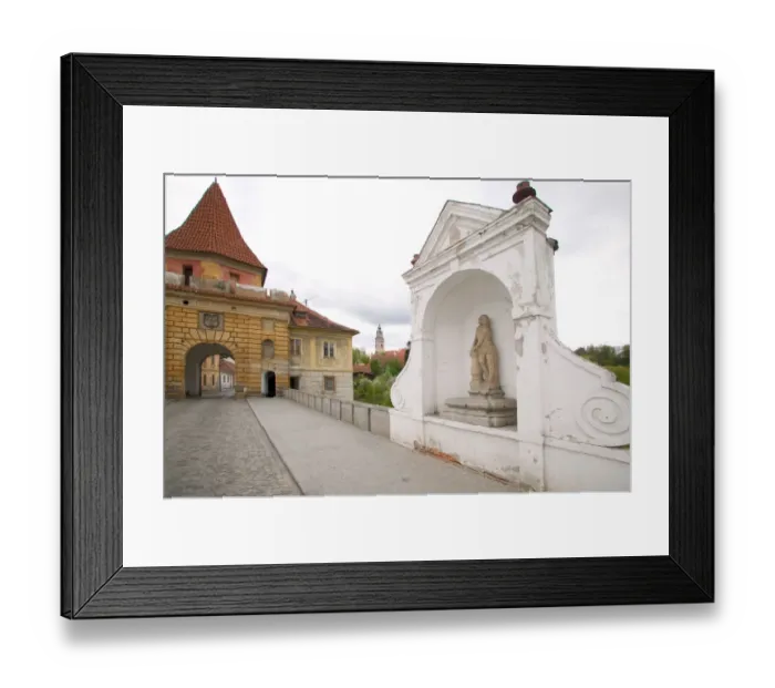 Framed Print : niche, Czech Republic, Ceske Krumlov, World Heritage Site Framed Print : niche, Czech Republic, Ceske Krumlov, World Heritage Site
