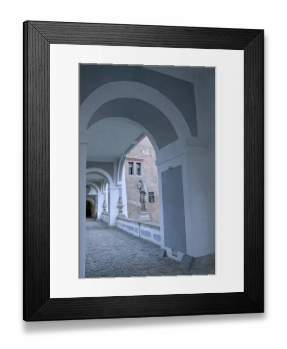 Framed Print : castle bridge, Czech Republic, Ceske Krumlov, World Heritage Site Framed Print : castle bridge, Czech Republic, Ceske Krumlov, World Heritage Site