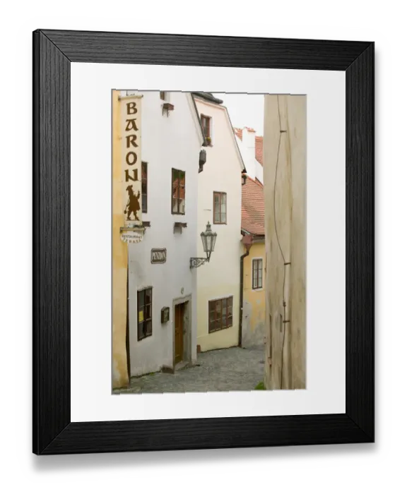Framed Print : historic district, Czech Republic, Ceske Krumlov, World Heritage Site Framed Print : historic district, Czech Republic, Ceske Krumlov, World Heritage Site