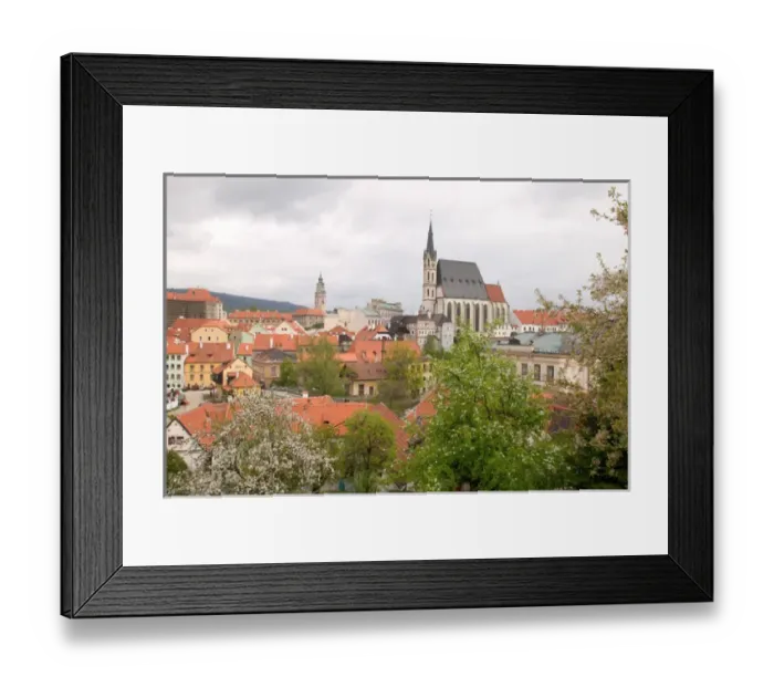 Framed Print : St. Vit Church, Czech Republic, Ceske Krumlov, World Heritage Site Framed Print : St. Vit Church, Czech Republic, Ceske Krumlov, World Heritage Site