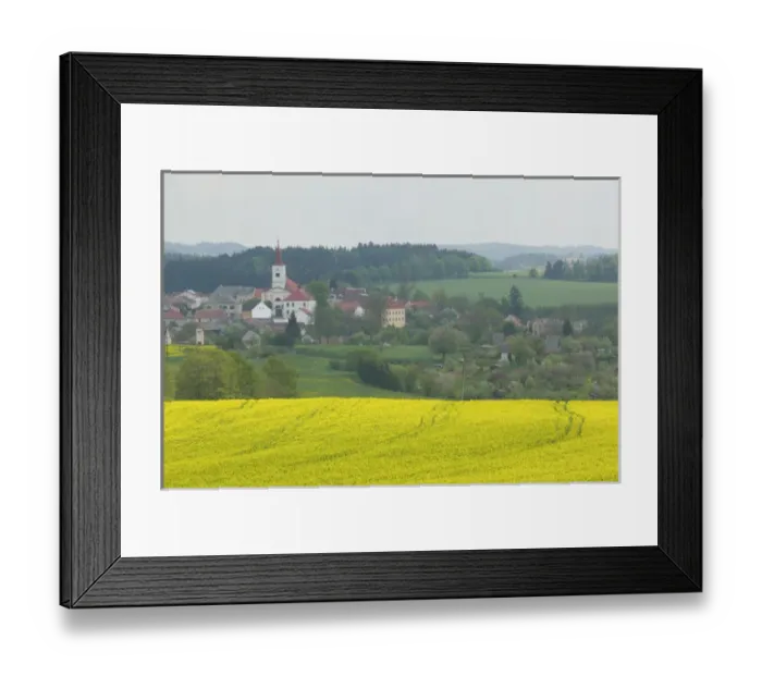 Framed Print : village, Czech Republic, Znojmo