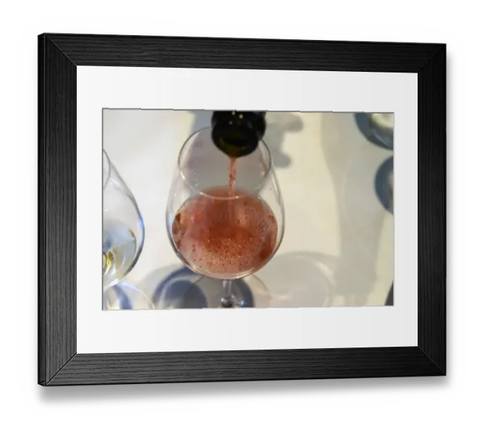 Framed Print : A glass of rose champagne Dizy 1er Premier Cru Terres Rouges 2002 (100% pinot meunier Framed Print : A glass of rose champagne Dizy 1er Premier Cru Terres Rouges 2002 (100% pinot meunier