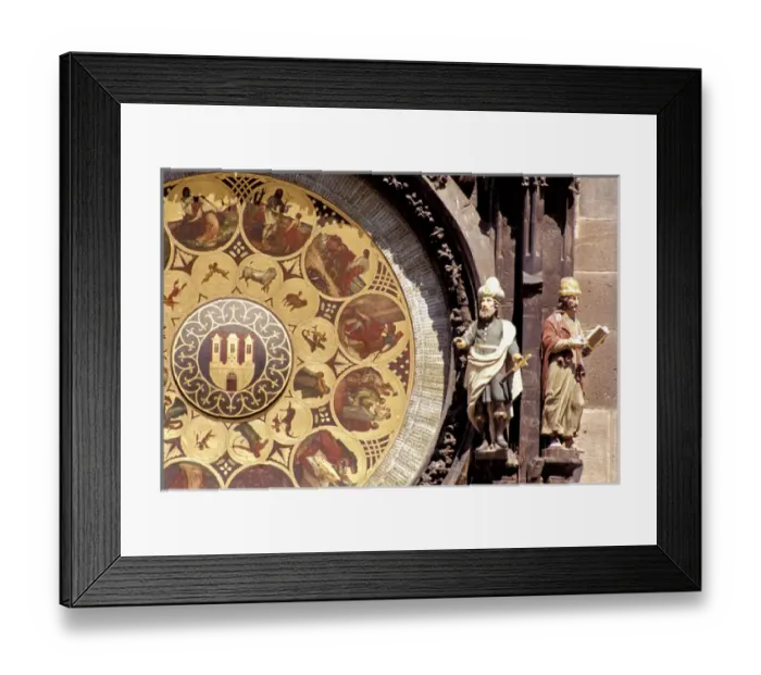 Framed Print : Europe, Czech Republic, Prague. Old town hall clock tower, astronomical clock Framed Print : Europe, Czech Republic, Prague. Old town hall clock tower, astronomical clock