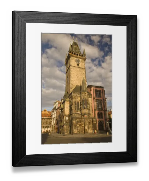 Framed Print : Old Town Hall & The Astronomical Clock, founded in 1338, Historical Center of Prague-UNESCO Framed Print : Old Town Hall & The Astronomical Clock, founded in 1338, Historical Center of Prague-UNESCO