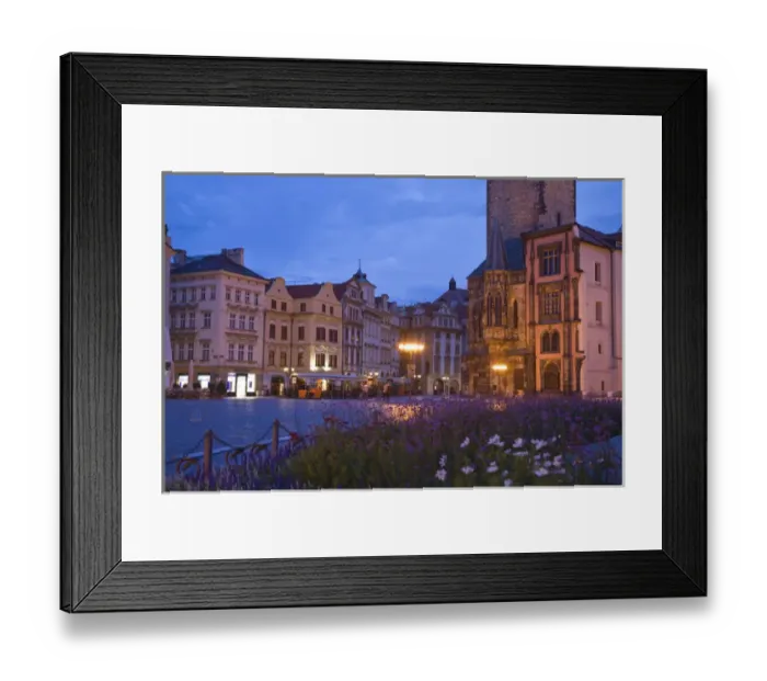 Framed Print : Old Town Hall & The Astronomical Clock, founded in 1338, Historical Center of Prague-UNESCO Framed Print : Old Town Hall & The Astronomical Clock, founded in 1338, Historical Center of Prague-UNESCO