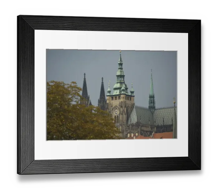 Framed Print : CZECH REPUBLIC, Prague. St. Vitus Cathedral at Prague Castle Framed Print : CZECH REPUBLIC, Prague. St. Vitus Cathedral at Prague Castle