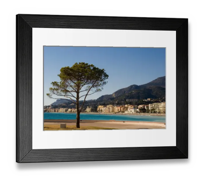 Framed Print : France, Alpes Maritimes, Cote d Azur, Menton