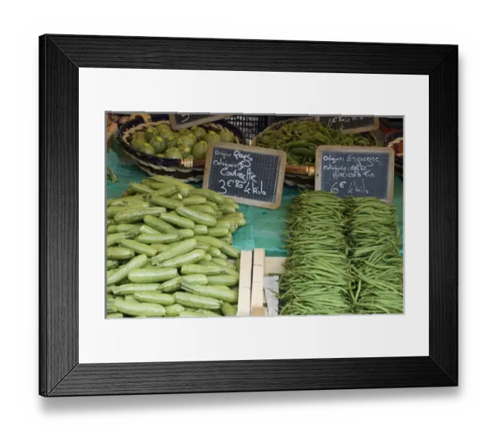 Framed Print : Marche aux Fleurs, Cours Saleya, Nice, French Riviera, France Framed Print : Marche aux Fleurs, Cours Saleya, Nice, French Riviera, France