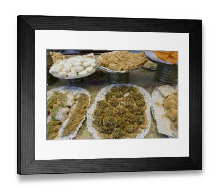Framed Print : La Cigale Orientale Restaurant, 7 Avenue de Suede, Nice, French Riviera, France