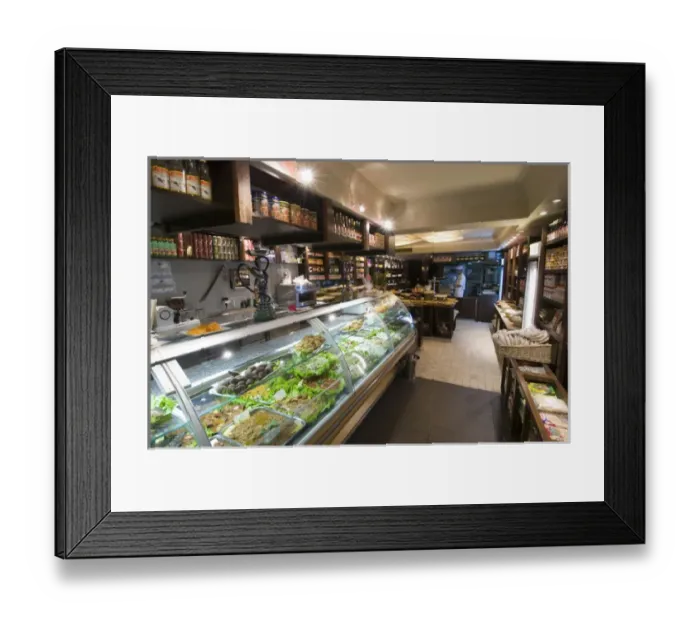 Framed Print : La Cigale Orientale Restaurant, 7 Avenue de Suede, Nice, French Riviera, France Framed Print : La Cigale Orientale Restaurant, 7 Avenue de Suede, Nice, French Riviera, France