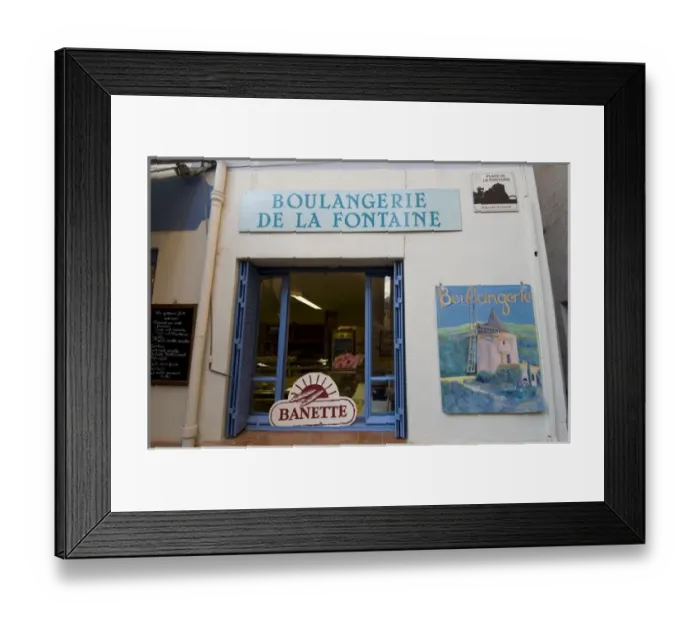 Framed Print : Castellane, Provence, France