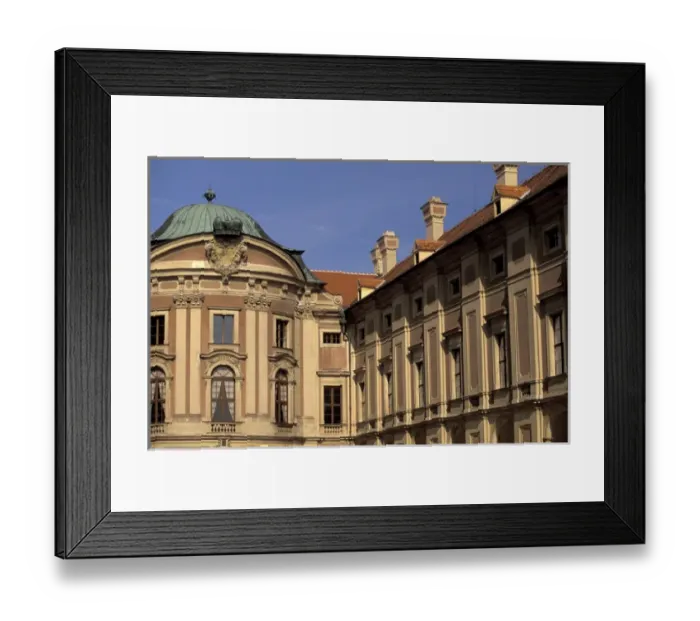 Framed Print : Europe, Czech Republic, South Moravia, Slavkov U Brna (Austerlitz) Slavkov Chateau (b Framed Print : Europe, Czech Republic, South Moravia, Slavkov U Brna (Austerlitz) Slavkov Chateau (b