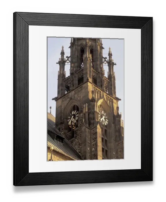 Framed Print : Europe, Czech Republic, South Moravia, Brno (2nd largest city, CR) Cathedral of Sts