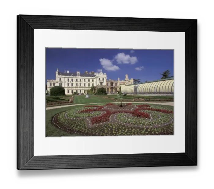 Framed Print : Europe, Czech Republic, South Moravia, Lednice 1856 neo-Gothic chateau Framed Print : Europe, Czech Republic, South Moravia, Lednice 1856 neo-Gothic chateau