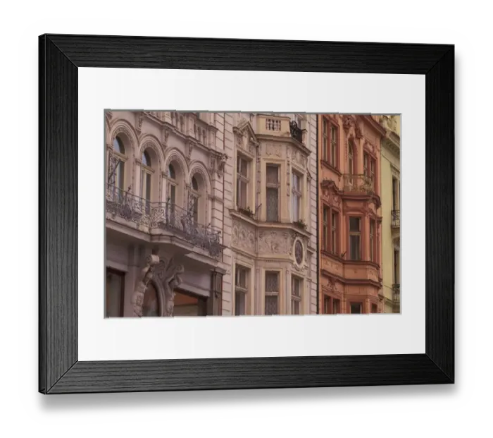 Framed Print : Europe, Czech Republic, West Bohemia, Plzen Namesti Republiky Square, building details Framed Print : Europe, Czech Republic, West Bohemia, Plzen Namesti Republiky Square, building details