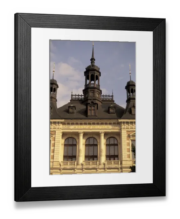 Framed Print : Europe, Czech Republic, West Bohemia, Plzen West Bohemian Museum (b. 1901) Framed Print : Europe, Czech Republic, West Bohemia, Plzen West Bohemian Museum (b. 1901)