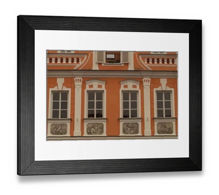 Framed Print : Europe, Czech Republic, West Bohemia, Domazlice Namesti Miru Square, Baroque building Framed Print : Europe, Czech Republic, West Bohemia, Domazlice Namesti Miru Square, Baroque building