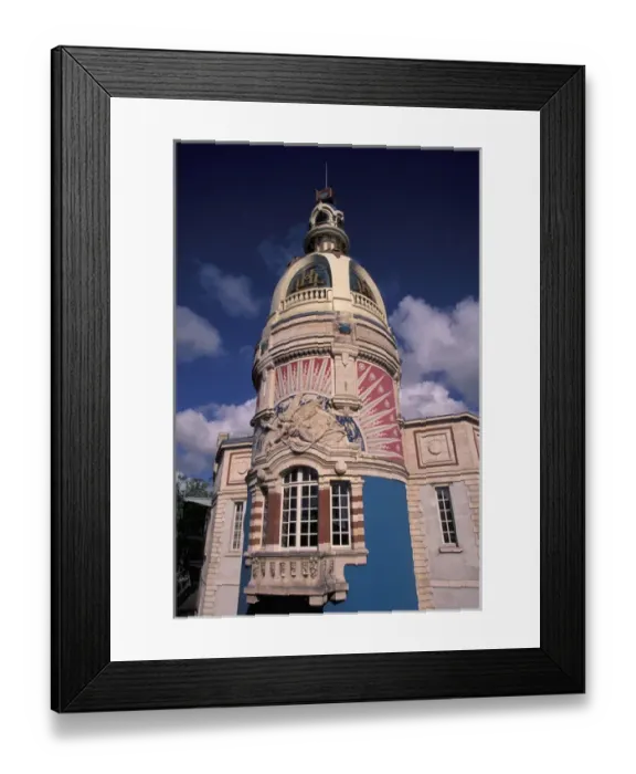 Framed Print : EU, France, Brittany, Louire Atlantique, Nantes. Canal St. Felix area, Le Lieu Unique