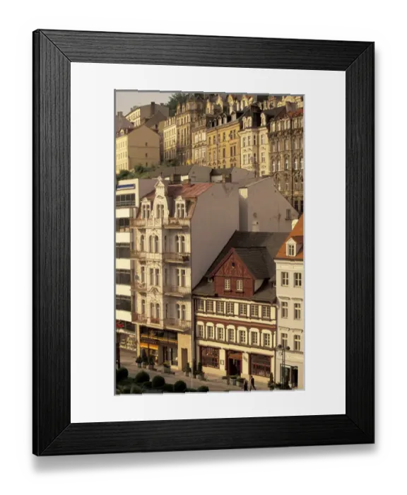 Framed Print : Europe, Czech Republic, West Bohemia, Karlovy Vary (Carlsbad) I. P. Pavlova St Framed Print : Europe, Czech Republic, West Bohemia, Karlovy Vary (Carlsbad) I. P. Pavlova St