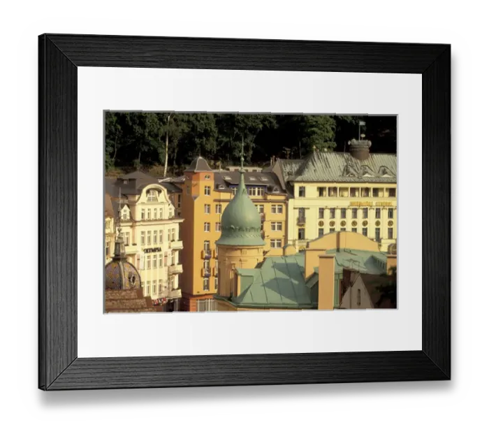 Framed Print : Europe, Czech Republic, West Bohemia, Karlovy Vary (Carlsbad) I. P. Pavlova St Framed Print : Europe, Czech Republic, West Bohemia, Karlovy Vary (Carlsbad) I. P. Pavlova St