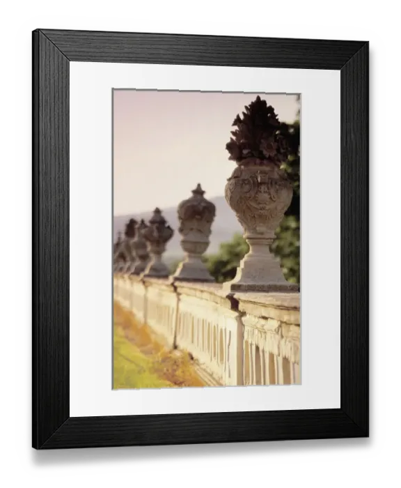 Framed Print : Europe, Czech Republic, South Bohemia, Cesky Krumlov Krumlov Castle Garden; statues Framed Print : Europe, Czech Republic, South Bohemia, Cesky Krumlov Krumlov Castle Garden; statues